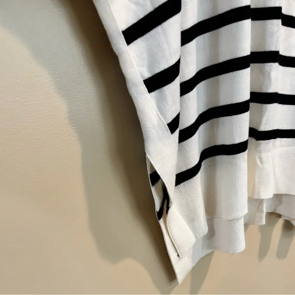 Striped Sweater with Heart Patch - Picture 7 of 9